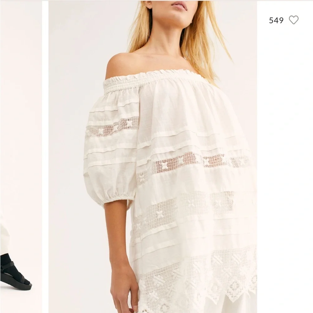 NWOT Free People Sounds of Summer Tunic (size XS) - Picture 4 of 14